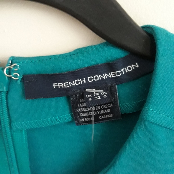 Teal Ponte Dress - Picture 4 of 7